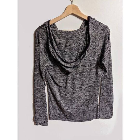 Under armour | Long Sleeve Hooded Henley in purple - Picture 4 of 9